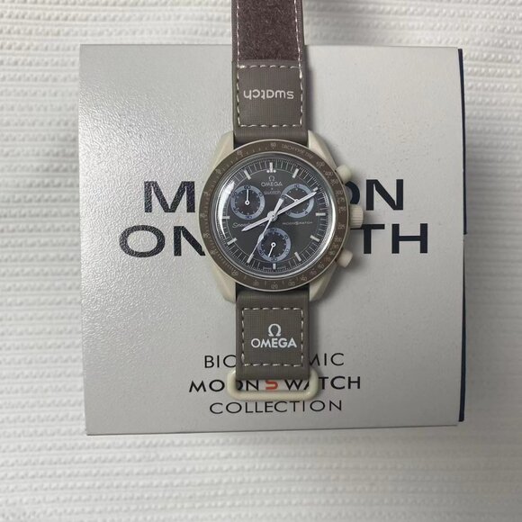 🆓⌚Swatch x Omega MISSION ON EARTH- DESERT - Picture 2 of 5